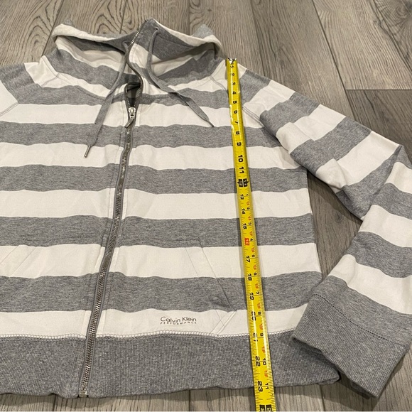 Calvin Klein Performance Zip Sweatshirt Women’s XL Quick Dry Funnel Cowl Neck - Picture 10 of 13